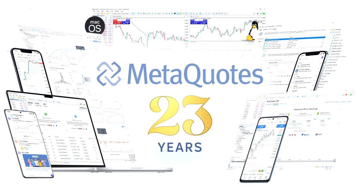 MetaQuotes成立23周年!